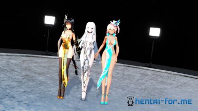 [MMD] A movie (WAVE, DANCE & SEX) that three emperor 's wives serve in dance and sex (you)