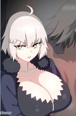 Jeanne D’arc Alter + Akochan by PlasticErazer